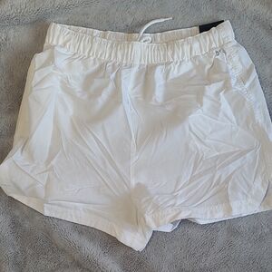 White Athletic Shorts